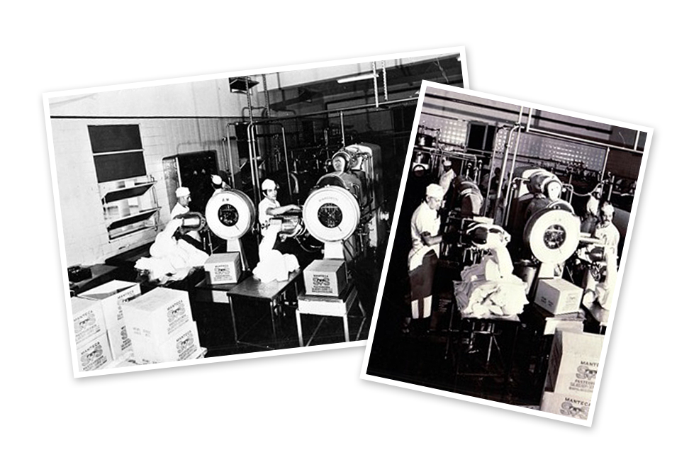 Historia de Lácteos Servio - Fotos históricas de la fábrica